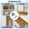 Girihe 8 PCS Cupboard Catch, Roller Catchh with Screw Cupboard