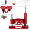 Router Lift Base Maximum 47mm Height Aluminum Alloy Stainless Steel