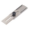 Sliding Line Ruler 0 To 100mm Stainless Steel Clear Scale
