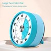 JUMOUR 60-Minute Visual Timer, Blue, Magnetic, Countdown Timer for Kids