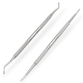ZIZZON Ingrown Toenail File and Lifter Double Sided Professional Surgical Grade