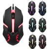 Wired Gaming Mouse Back Dry Optical for Amoth Laptop Computer