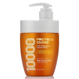 Elastin Protein Clinic 10000 Protein High-Nutritional Hair Treatment, 700ml, 1 unit / 엘라스틴 프로틴클리닉 10000 단백질 고영양 헤어트리트먼트, 700ml, 1개