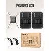 Backseat Car Organizer(20 Storage Pockets),Come with Free 1 Seat Net