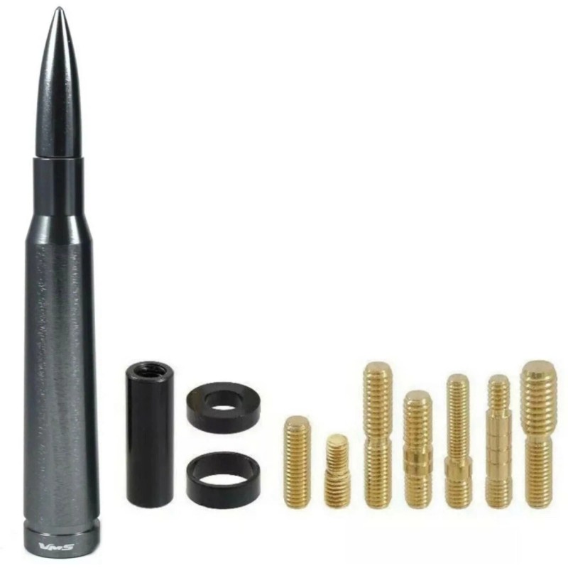 VMS Gunmetal Bullet Antenna For Ford F150 F250 F350 All