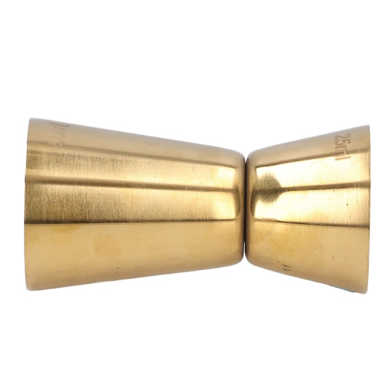 Double Head Cocktail Jigger Stainless Steel Gold Wine Jigger Bar