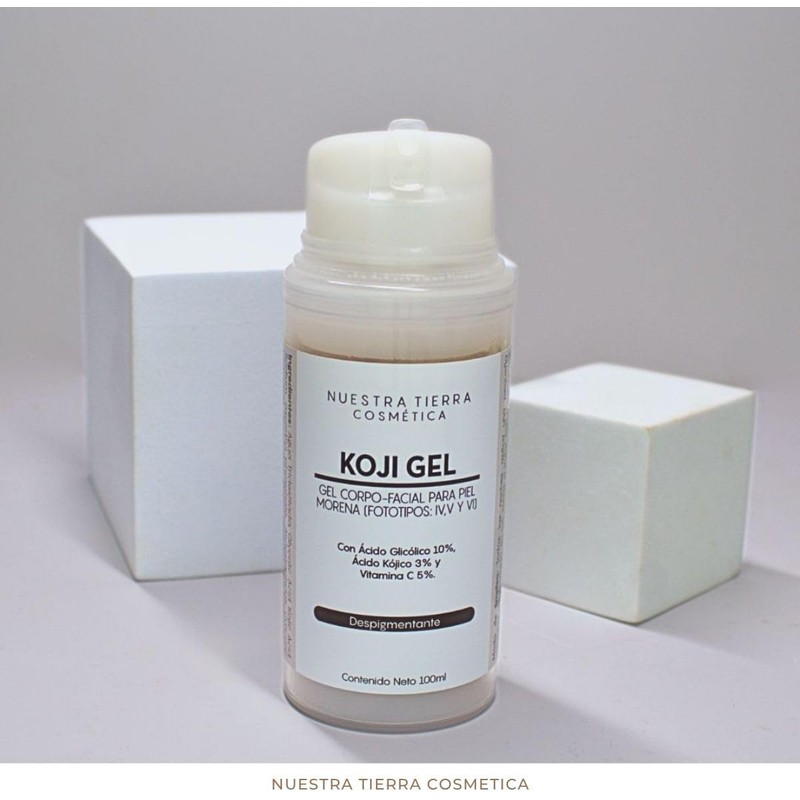 Gel Despigmentante para Piel Morena con Ácido Kójico Nuestra Tierra