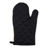 Premier Housewares Oven Glove, Cotton, Black/Gold, Single