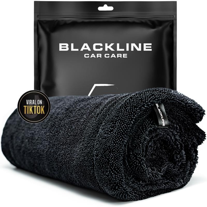 BLACKLINE® TWISTED-LOOP DRYING TOWEL - Ultra-Absorbent Car Drying Towel Made