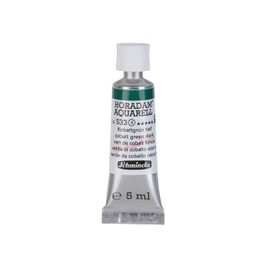 Schmincke - HORADAM® AQUARELL - finest artists' watercolour paints, 533 cobalt green dark, 14 533 001, 5 ml tube