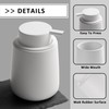 TOOZFO Soap Dispenser Ceramic with Easy-to-Press Pump Hand Lotion Liquid