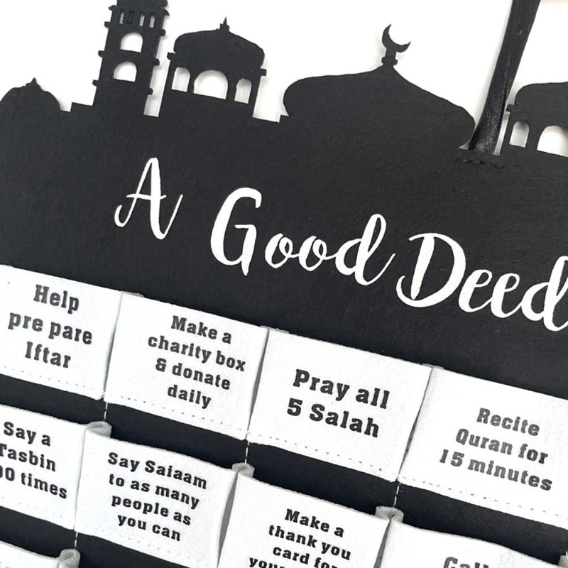 Ramadan Calendar Eid Mubarak Hanging Countdown Calendar Advent Calendar 2021