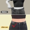 TEJSP 8 PCS Pant Waist Tightener, Adjustable Reusable Pant Clips