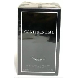 Gemina B. CONFIDENTIAL By Gemina B. Men Eau de Toilette spray 3/ 3.0 OZ