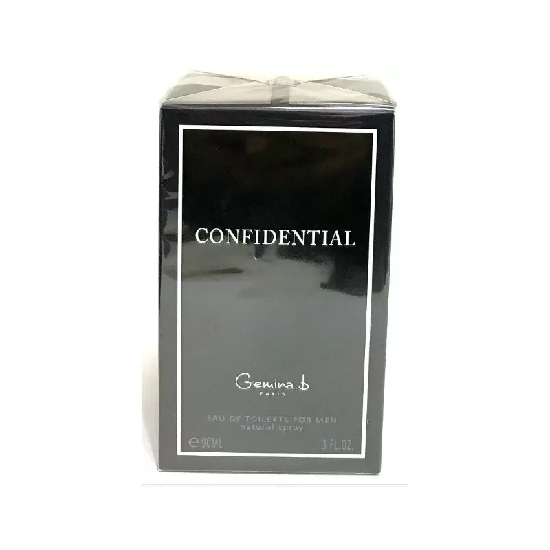 Gemina B. CONFIDENTIAL By Gemina B. Men Eau de Toilette
