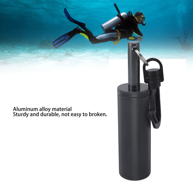 Signal Bell Diving Stick Noise Maker Crisp Sound Aluminum Alloy