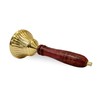 CRAFTSMAN 14 cm Hindu Pooja Puja Brass Bell With Wooden