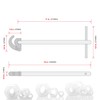 HAUTMEC 11-Inch Pro Basin Wrench Sink Faucet Wrench for Tight