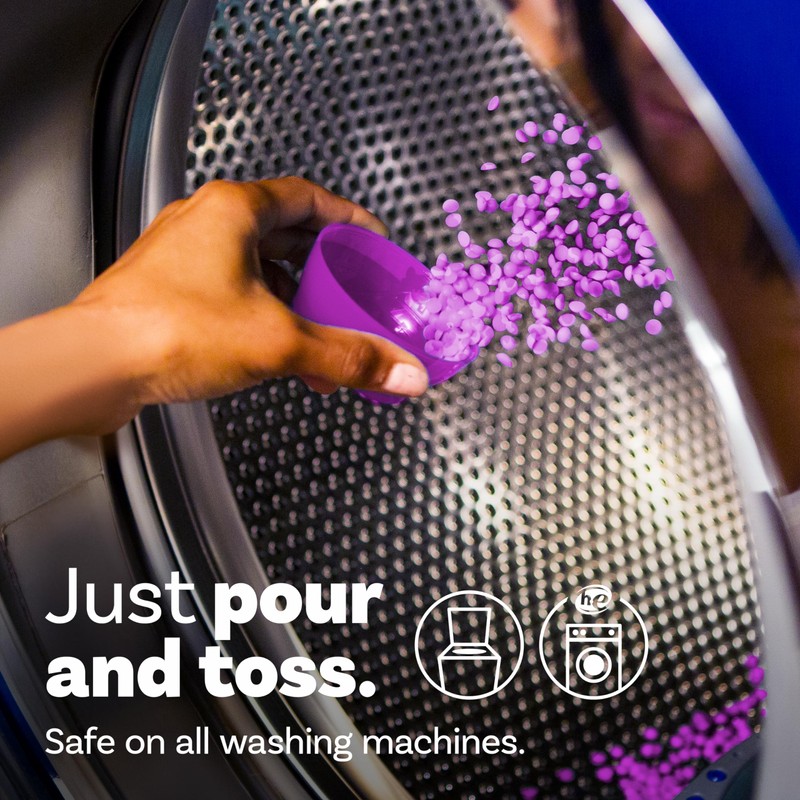 Downy Downy Unstopables In-Wash Laundry Scent Booster Beads, Lush, 24