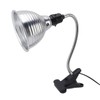 Reptile Heat Lamp Fixture Adjustable Rotate Clamp for Pet Heating