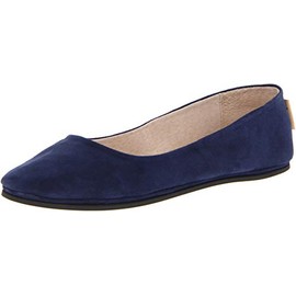 French Sole FS/NY Women's Sloop Flat,Navy Suede,11 M US