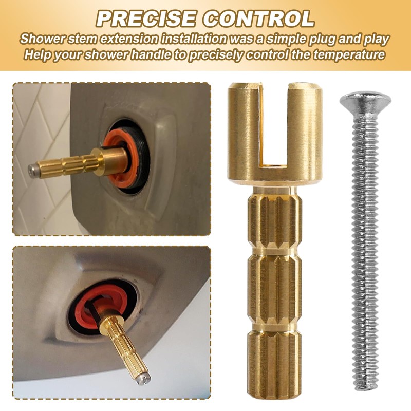 Aulpq Stem Adapter with Screw 970-0770, for Pfister Replacement Parts,