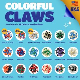 Soft Claws - Solución segura sin arañazos para gatos, protege los muebles y los invitados de arañazos de gatos, tamaño: mediano, color: negro y dorado
