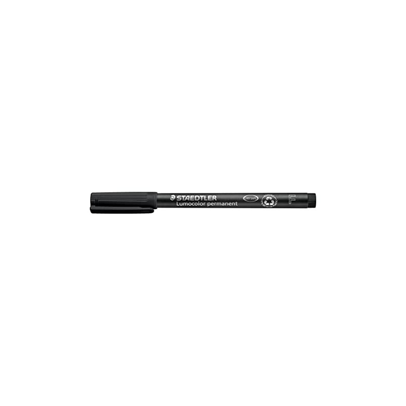 Staedtler 318-9 Rotuladores permanentes de punta fina Lumocolor, caja con
