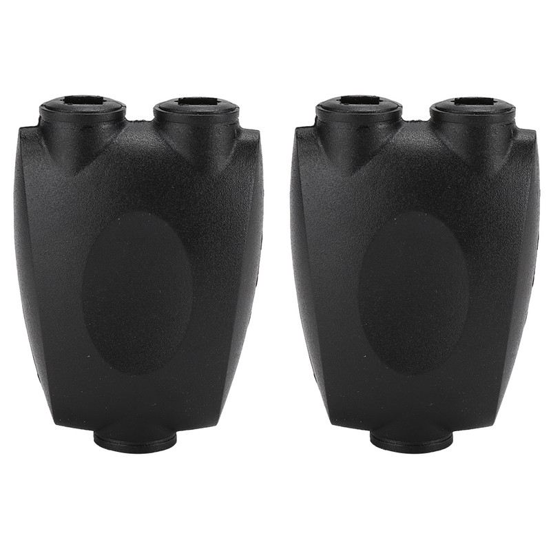 2PCS SPDIF Square Port Optical Fiber 1 Input 2 Output