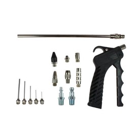 Coilhose Pneumatics BG-KITC 771 Pistol Blow Gun Kit, Includes Blow Gun, Various Tips, 1/4-Inch Industrial Connector and 1/4-Inch Automotive Connector