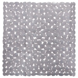 Stone-look shower mat / bath mat, 53 x 53 cm and 70 x 35 cm by Brandsseller, customisable