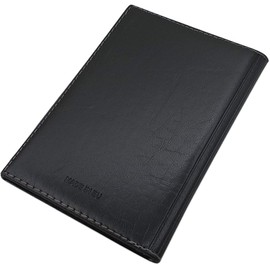 myledershop Large Elegant ID Folder 18 Compartments MJ-Design-Germany Made in EU, Design 1 / Black, Elegant