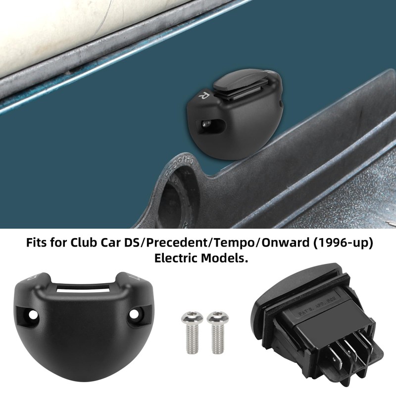 Roykaw 48V Golf Cart Forward and Reverse Switch with Housing