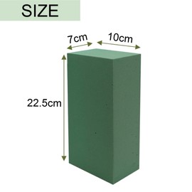 Asdays Floral Foam Fresh Flower Sponge, Flower Material, Absorbent Sponge, Dry, Florist, Flower Mud, 3 Bricks