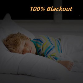 Blackout Fabric Window 100% Opaque, 300 x 150 cm Blackout Film for Windows, Blackout Sun Protection Window Interior Outer, Window Blackout No Drilling Dark Blackout Roller Blind