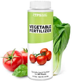 Vegetable Fertilizer, Complete Liquid Vegetable Plant Food, 8 oz (250mL)