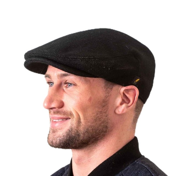 Hatman of Ireland Authentic Tweed Flat Cap for Men 100%