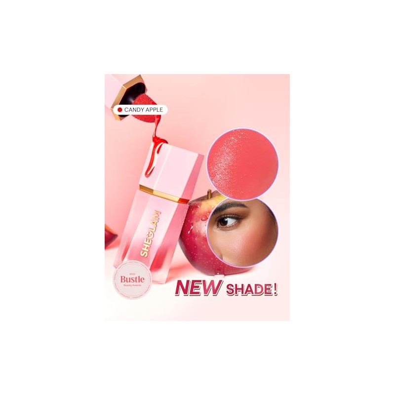 SHEGLAM Color Bloom Liquid Blush-Candy Apple