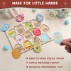 KATINAT Resurrection Easter Story Eggs - 12 Wooden 2D Egg