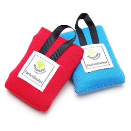 Goods Land GD-MNLSSHEET-RDBK (Ultra Small) Waterproof, Compact, Leisure Sheet, Mini Picnic Sheet, Lightweight, Stylish, For 1 - 3 People, 27.6 x 43.3 inches (70 x 110 cm)