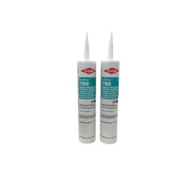 Dowsil 700 Industrial Grade Silicone Sealant Aluminum 300 ML (2-Pack)