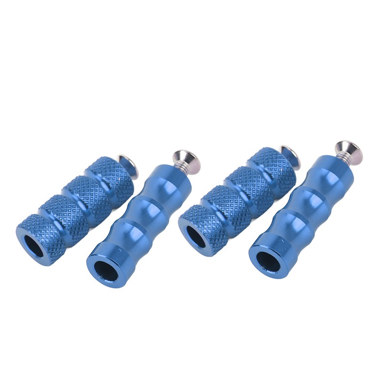 2 Pair Motorcycle Brake Foot Peg CNC Process Plating Precise