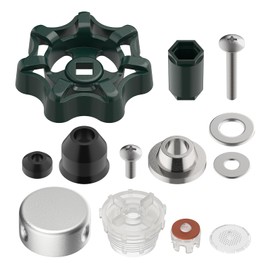 Xinafan C144KT807 Outdoor Faucet Repair Kit for C-144 C-244 Series Vacuum Breaker Repair Kit Part Accessories Pressure Vacuum Breaker Outside Faucet Wall Hydrants Replacement Plunger Assembly