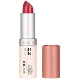 G R N shades of nature Green Organic Cosmetics Lipstick Dragon Fruit Organic Jojoba Oil Protects Lips Pleasant Texture and Feel Good Adhesion Talc-Free 4 g