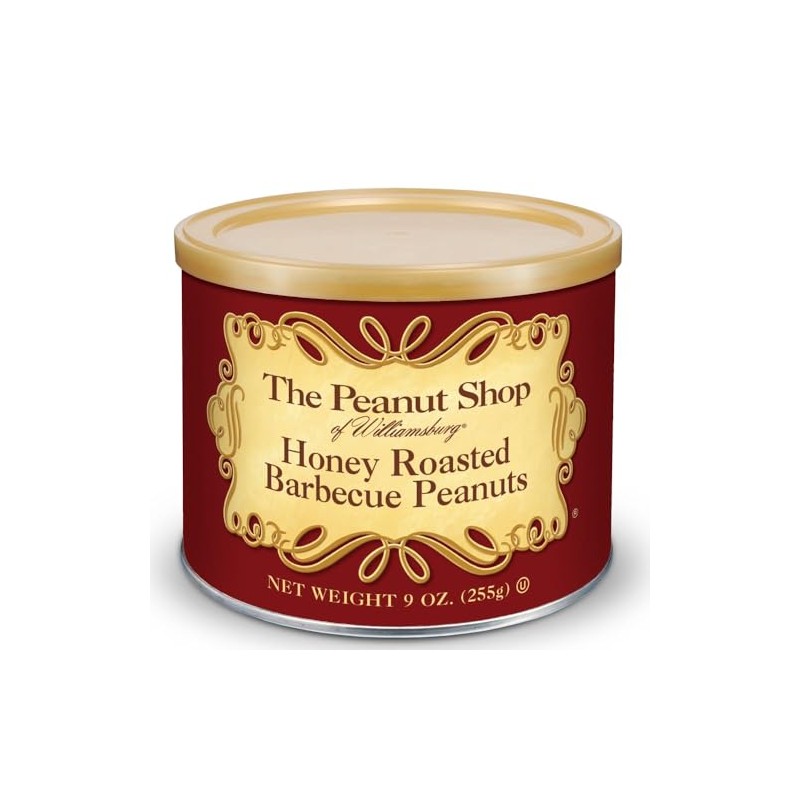 The Peanut Shop of Williamsburg - Honey Roasted Barbecue Peanuts