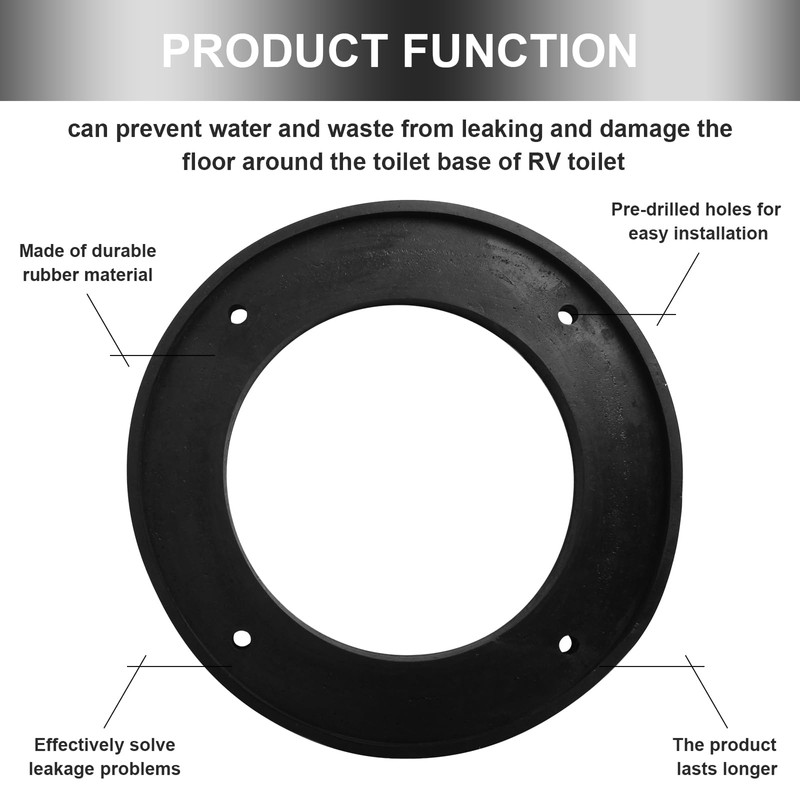LEDBarz 385311267 Floor Flange Seal kit for Dometic 110 and
