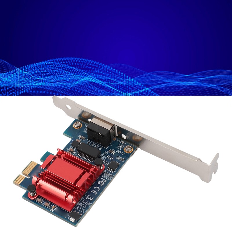 PCIE Ethernet Adapter Card 1000Mbps Stable Transmission Gigabit Network Card