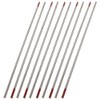 sourcingmap® 10 Pcs 2.4mm x 150mm Thoriated Tungsten Electrodes for