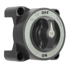 600A Master Battery Power Cut Disconnect Switch Isolator Single Circuit ON Off IP66 3 Studs for RV Boat Battery Disconnect Switch