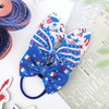 YanJie Velvet Baby Bows Nylon Headbands Handmade Girl Bows Stretchy